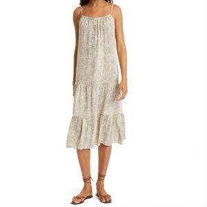 Rails Adora Snake-Print Midi Dress